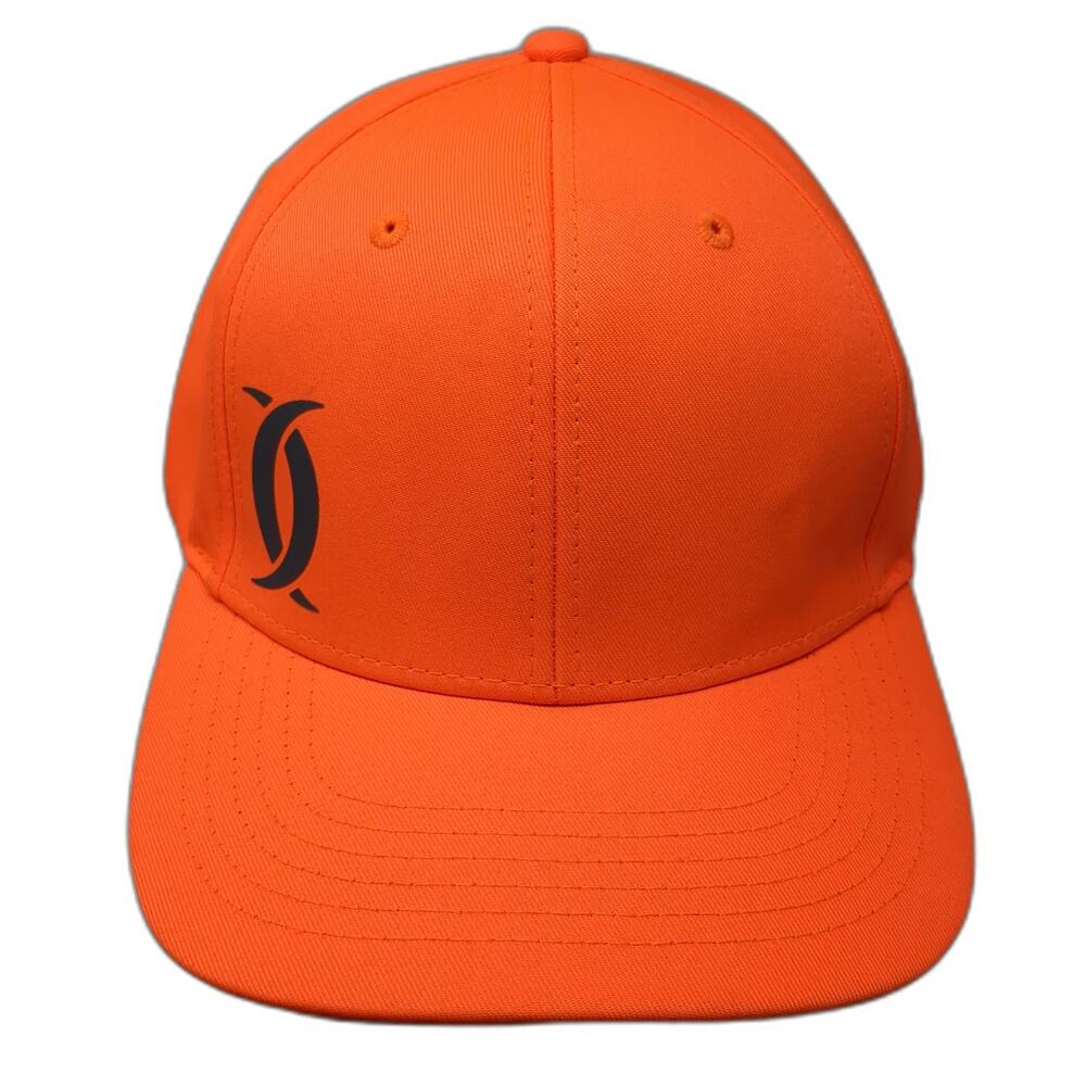 Cabela's Instinct Snapback Orange One Size Performance Outdoor Hunting Hat Logo